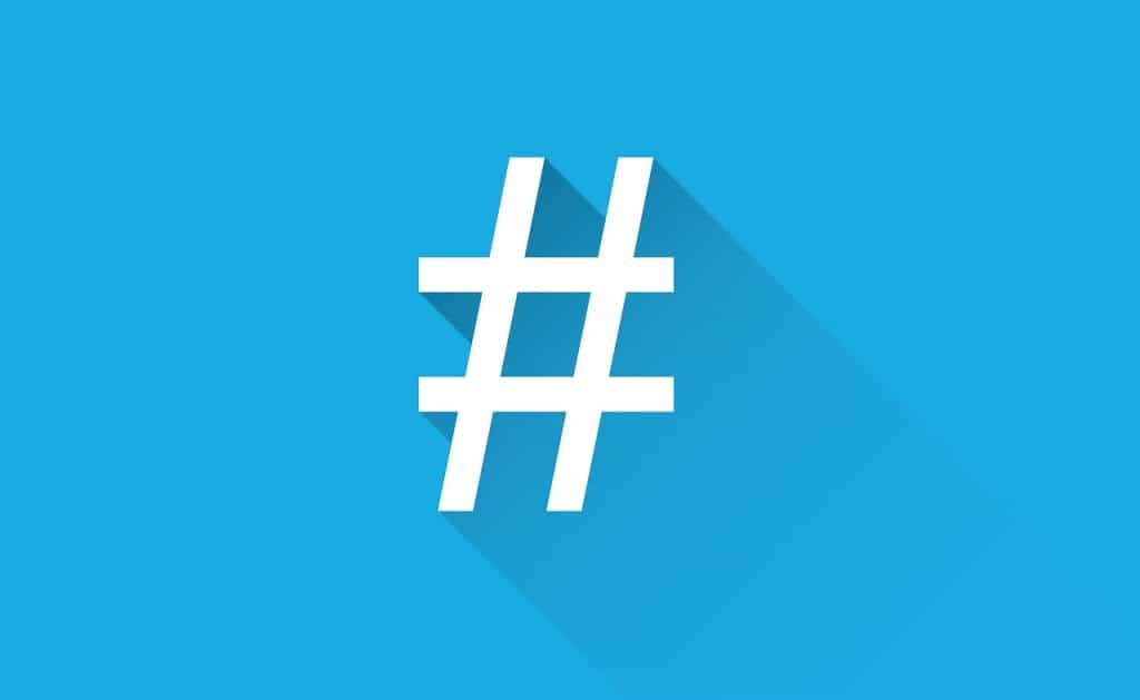 hashtag redes sociales