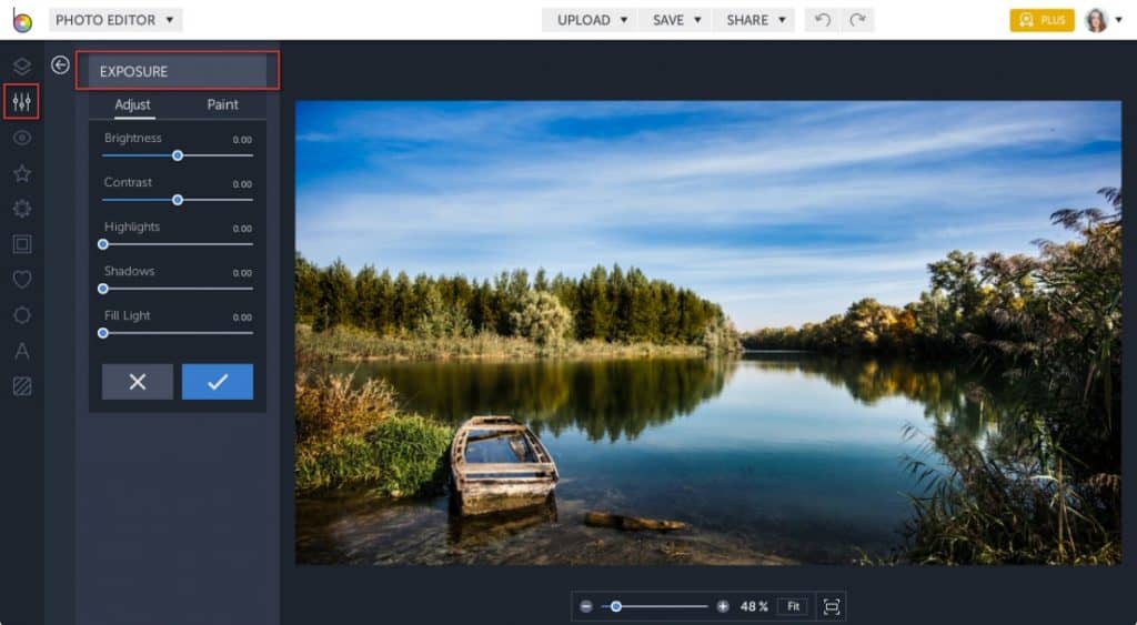 editor fotos online o photoshop